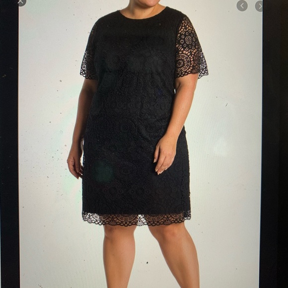 Laundry Lace Cap Sleeve Dress NWT sz 20W - Picture 1 of 2